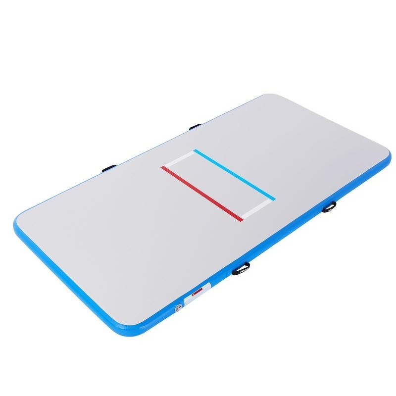 Gymnastics Mat Thick - เสื่อมวยปล้ำแบบเป่าลมขนาด 10x5 ฟุต เสื่อหนาสำหรับศิลปะการต่อสู้ ใช้ได้ทั้งภายนอกและภายในบ้าน สำหรับออกกำลังกายที่บ้านหรือยิม