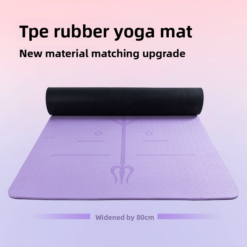 Gymnastics Mat Thick - เสื่อโยคะยาง TPE หนา 10 มม. ขายส่งจากโรงงาน