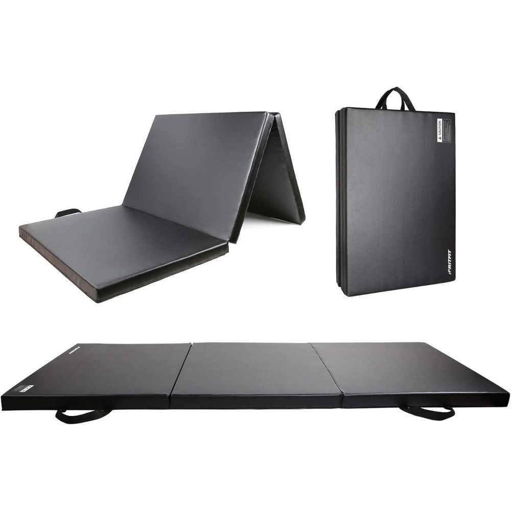 Gymnastics Mat Thick - แผ่นรองออกกำลังกายแบบหนาพิเศษ 2 ชิ้น สำหรับการฝึกตีลังกา โยคะ MMA