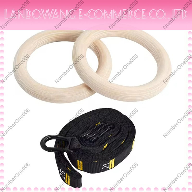 Home Gym Set - ชุดห่วงออกกำลังกายไม้เบิร์ชแข็งแรง สำหรับออกกำลังกายในร่ม ที่บ้าน ฝึกความแข็งแรงของร่างกาย และคาร์ลิสเทนิกส์