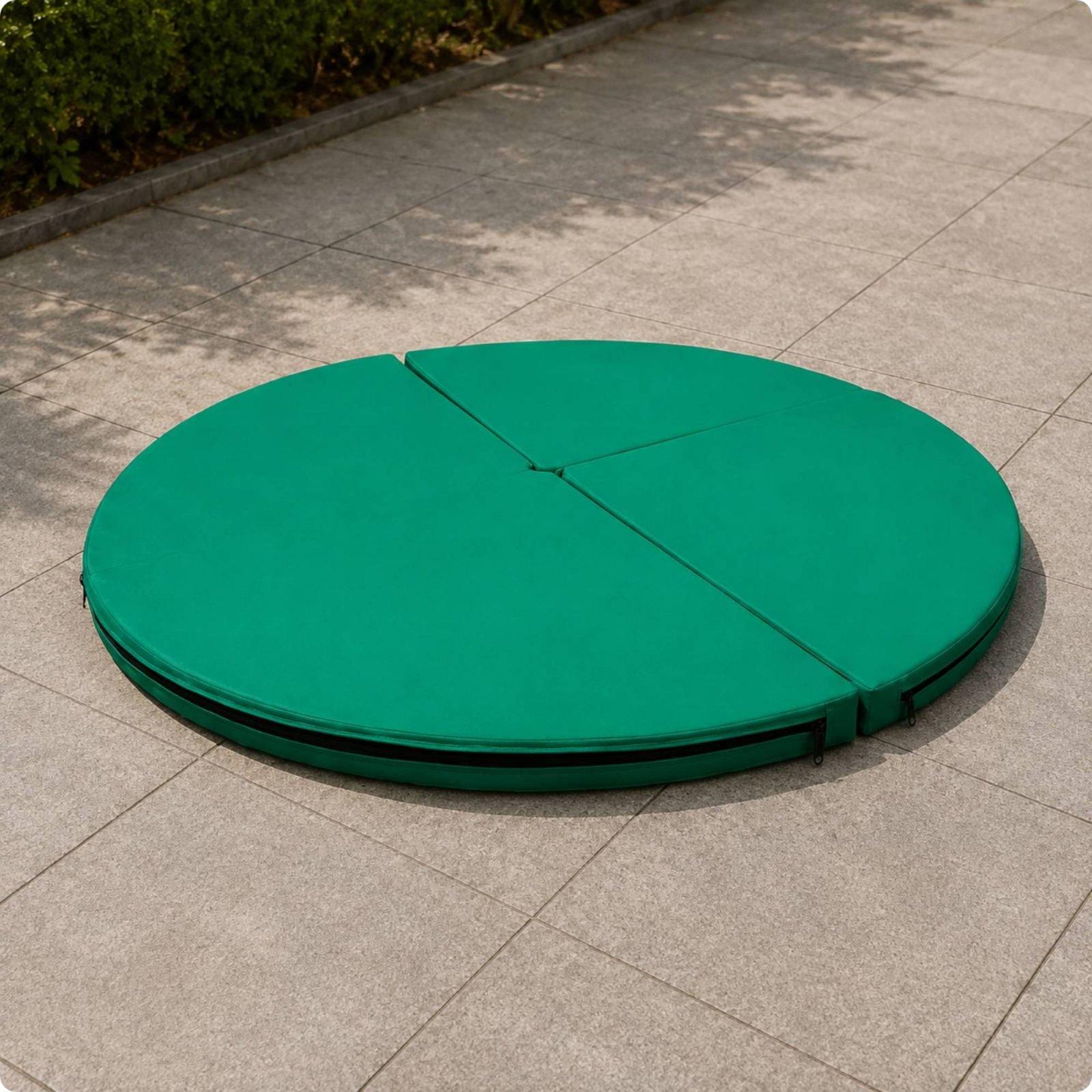 Gymnastics Mat Thick - แผ่นรองยิมนาสติกกันลื่น โฟมหนา พับได้ สำหรับกีฬาแอคโรบาติก โพลแดนซ์ และการออกกำลังกายแบบยืดกล้ามเนื้อ