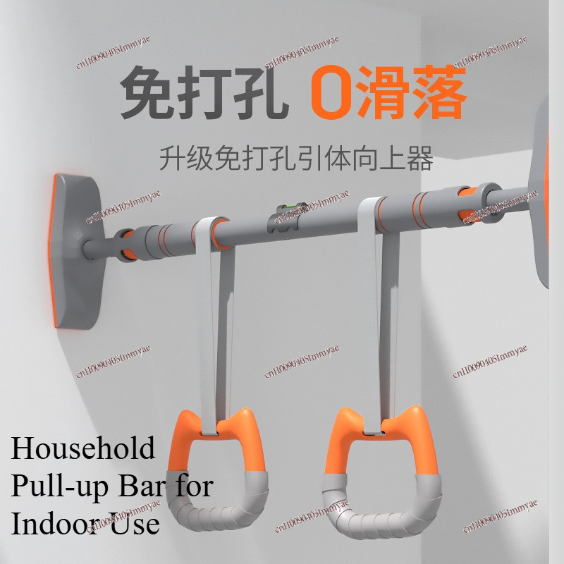 Chin Up Doorframe - บาร์โหนสำหรับยิมที่บ้าน ใช้ในร่ม ติดตั้งที่วงกบประตู ไม่ต้องเจาะ ปรับได้สำหรับวงกบประตูและผนัง ใช้เป็นดิปสเตชั่นได้