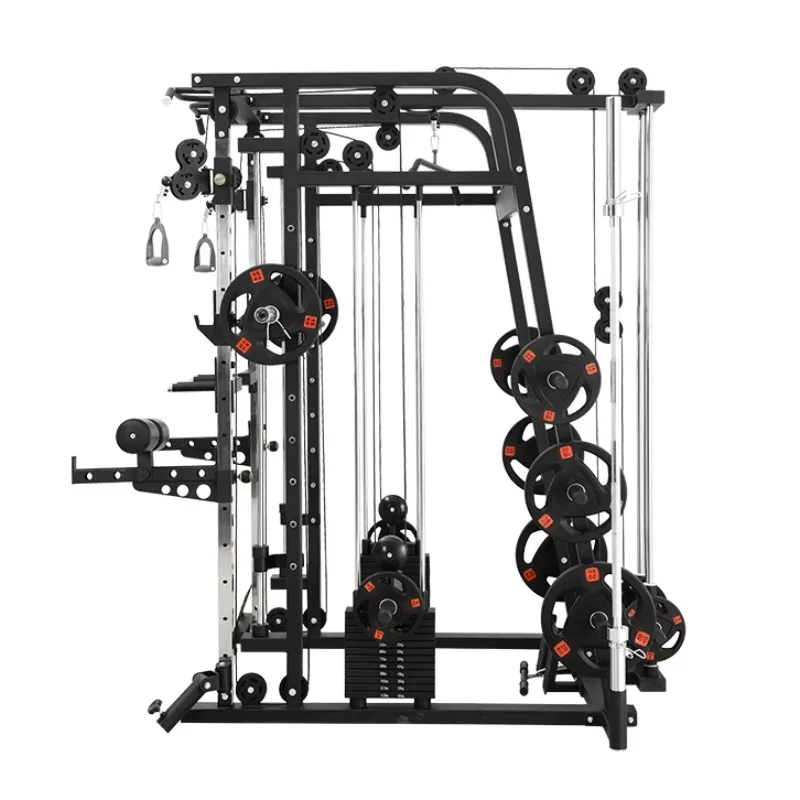 Home Gym Smith - เครื่องออกกำลังกายแบบรวม 2026 คอมไบน์พาวเวอร์แร็ค สมิธแมชชีน ฟังก์ชันนอลเทรนเนอร์ สำหรับยิมที่บ้าน