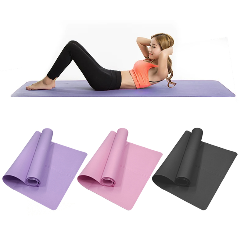 Gymnastics Mat Thick - เสื่อโยคะ EVA หนา 4 มม. เสื่อกันลื่นสำหรับออกกำลังกาย