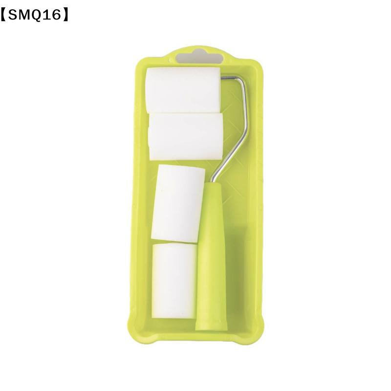 Foam Roller High Density - 6 ชิ้น ลูกกลิ้งทาสีโฟมความหนาแน่นสูง ถาดรองสี 2 นิ้ว