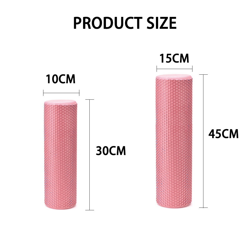 ลูกกลิ้งโฟมโยคะขนาด 30/45 ซม.  - Foam Roller High Density บทวิจารณ์และราคา
