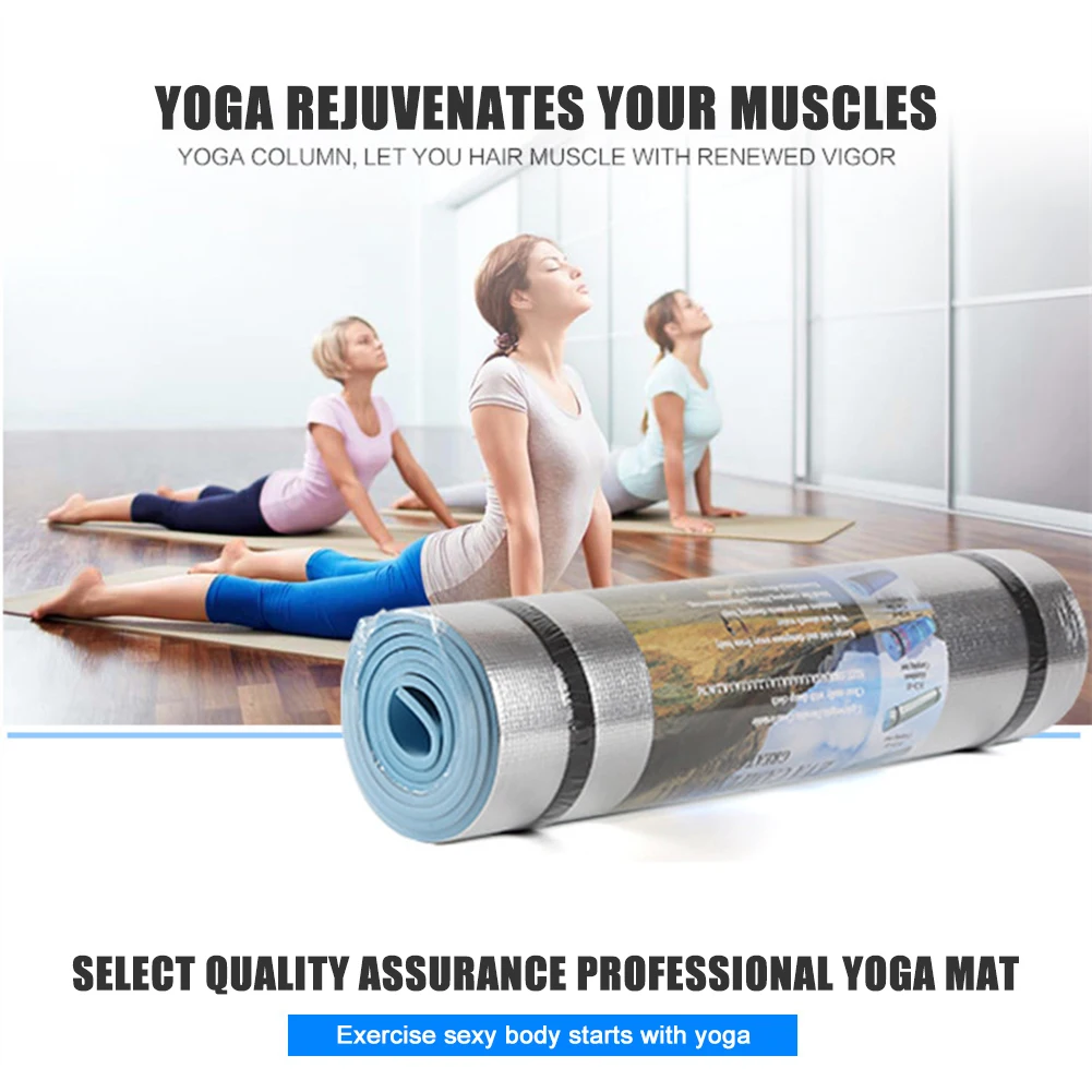 แผ่นรองโยคะ EVA หนา 6 มม. กันค - Gymnastics Mat Thick บทวิจารณ์และราคา