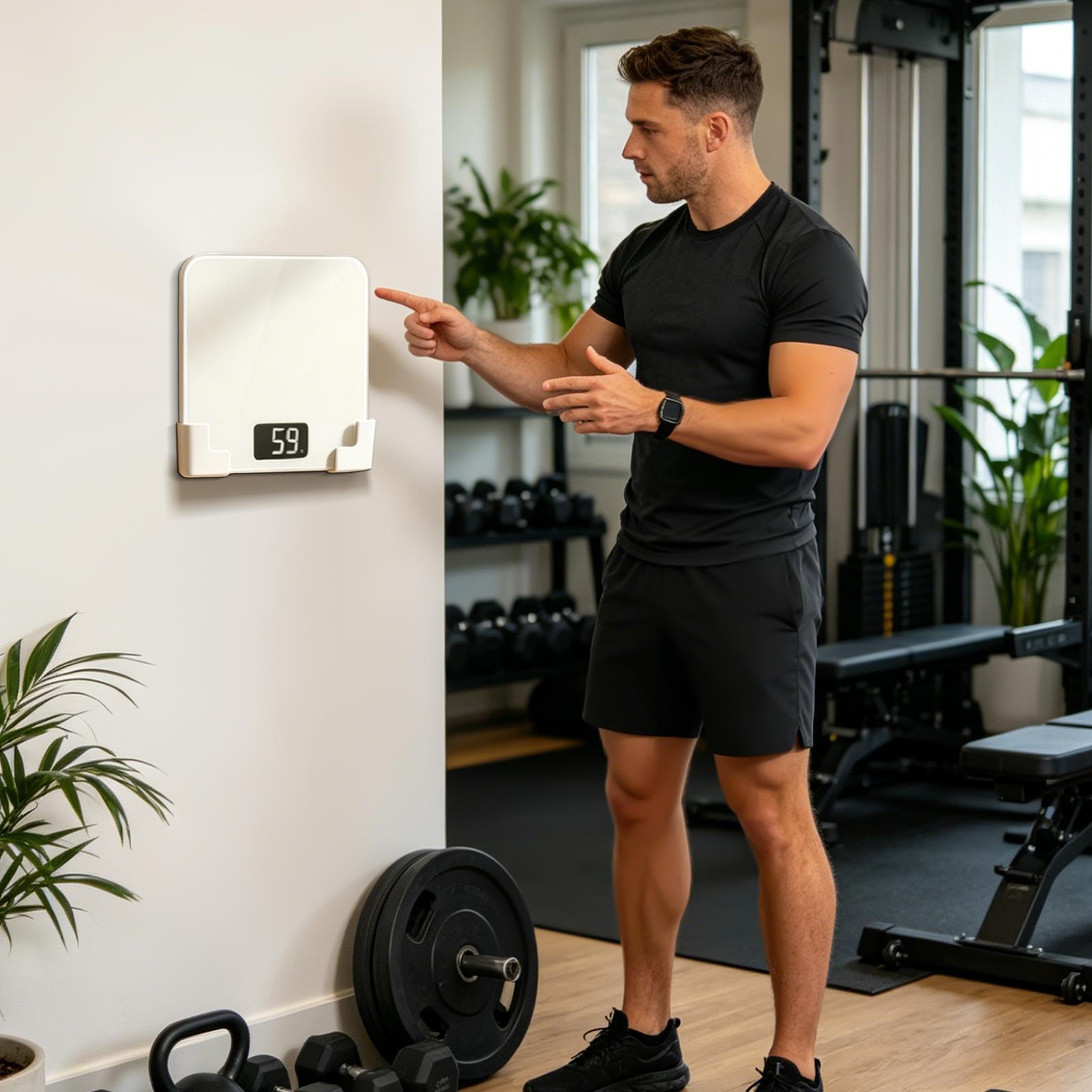 ที่วางเก็บของแบบไม่ต้องเจาะ, ท - Home Gym On Wall บทวิจารณ์และราคา