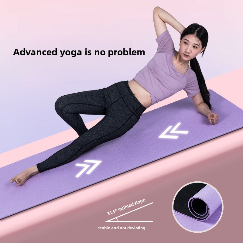 เสื่อโยคะยาง TPE หนา 10 มม. ขา - Gymnastics Mat Thick บทวิจารณ์และราคา