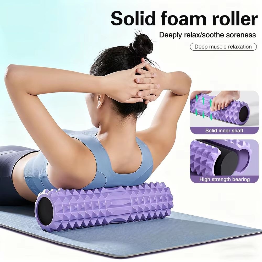 ลูกกลิ้งโฟม EVA สำหรับออกกำลัง - Foam Roller High Density บทวิจารณ์และราคา