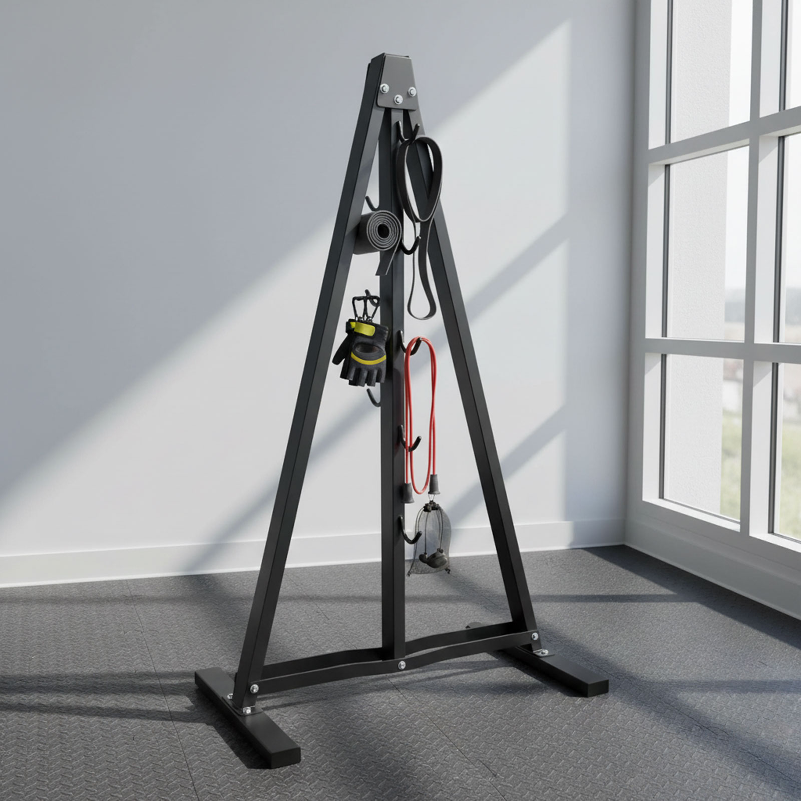 ที่แขวนอุปกรณ์ออกกำลังกายแบบ L - Home Gym On Wall บทวิจารณ์และราคา