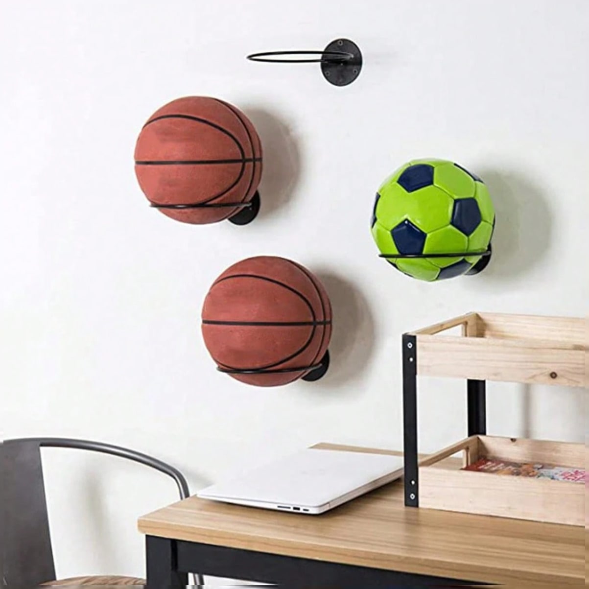 ขาตั้งโชว์ลูกบาสเก็ตบอลติดผนัง - Home Gym On Wall บทวิจารณ์และราคา