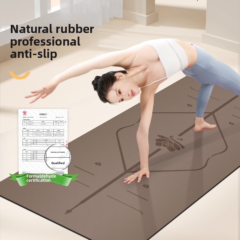 แผ่นโยคะยาง PU กันลื่น หนาและก - Gymnastics Mat Thick บทวิจารณ์และราคา