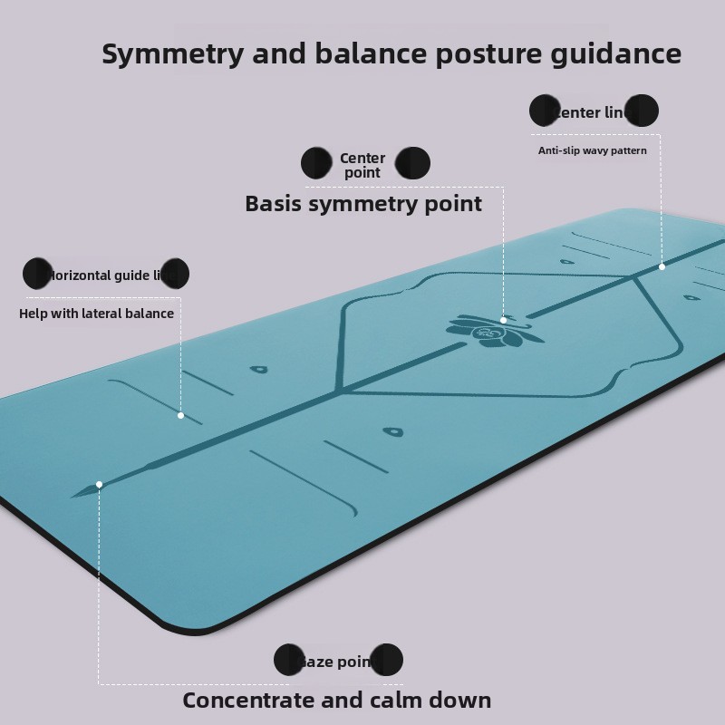 แผ่นโยคะยาง PU กันลื่น หนาและก - Gymnastics Mat Thick บทวิจารณ์และราคา