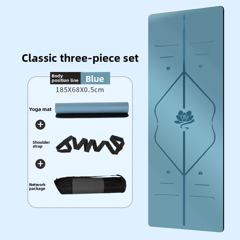 แผ่นโยคะยาง PU กันลื่น หนาและก - Gymnastics Mat Thick บทวิจารณ์และราคา