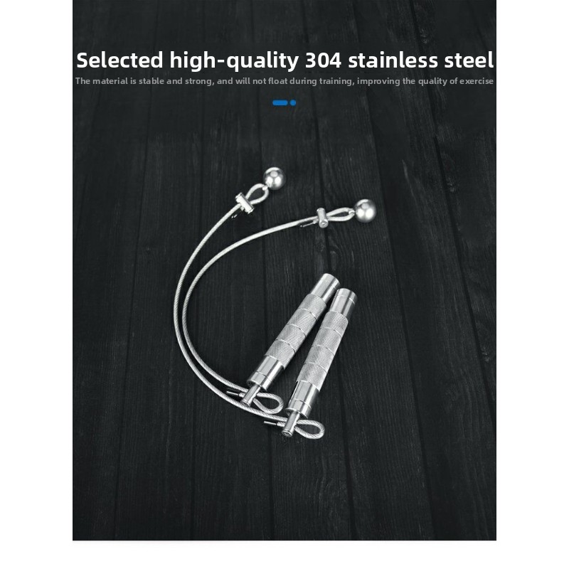 เชือกกระโดดไร้สายสแตนเลสพร้อมล - Jump Rope Bearing บทวิจารณ์และราคา