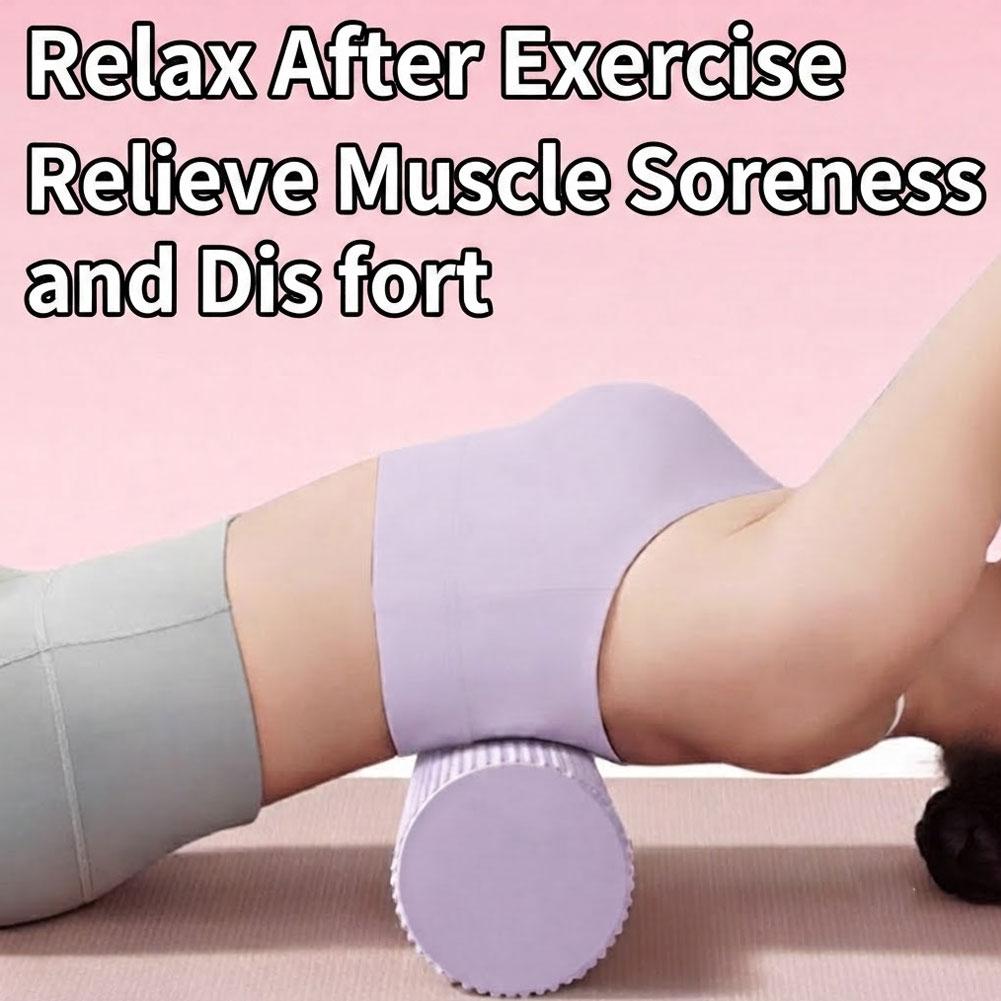 ลูกกลิ้งโฟมโยคะ EVA ความหนาแน่ - Foam Roller High Density บทวิจารณ์และราคา