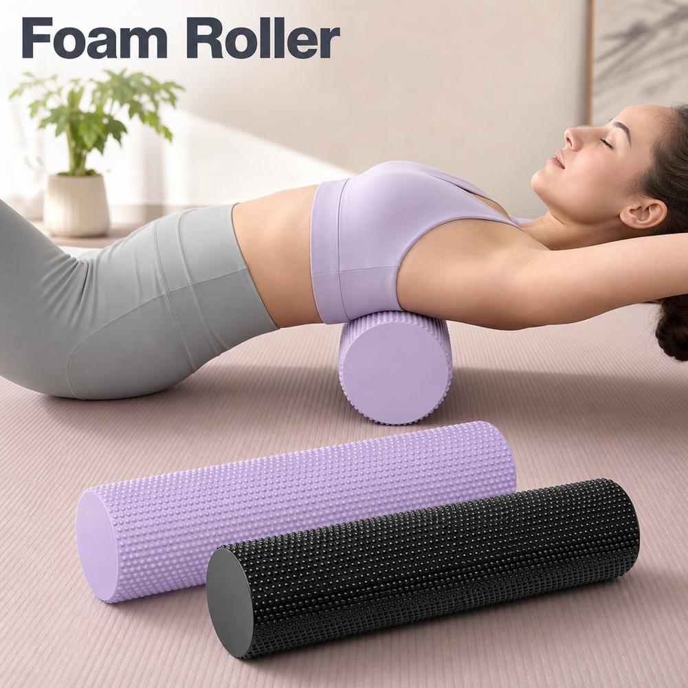 ลูกกลิ้งโฟมโยคะ EVA ความหนาแน่ - Foam Roller High Density บทวิจารณ์และราคา