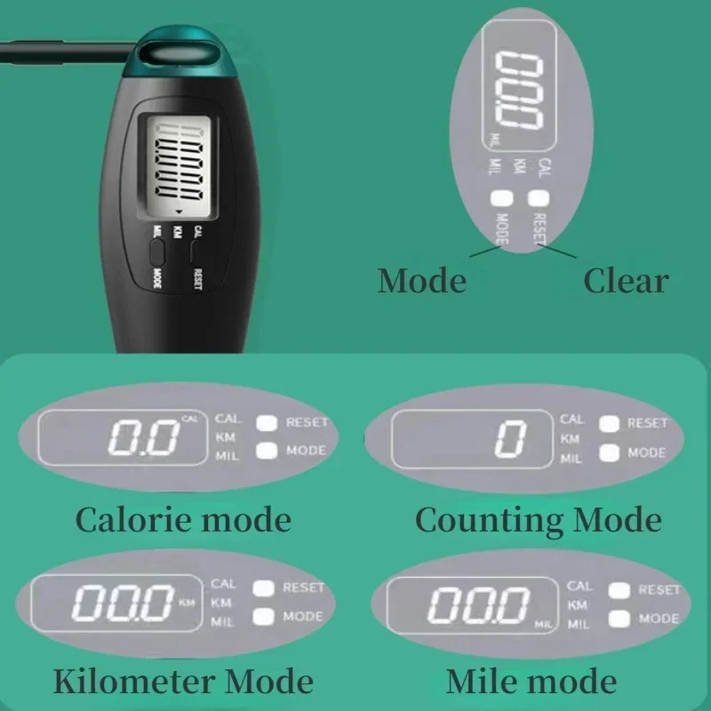 เชือกกระโดดแบบดิจิตอลปรับได้พร - Jump Rope Bearing บทวิจารณ์และราคา