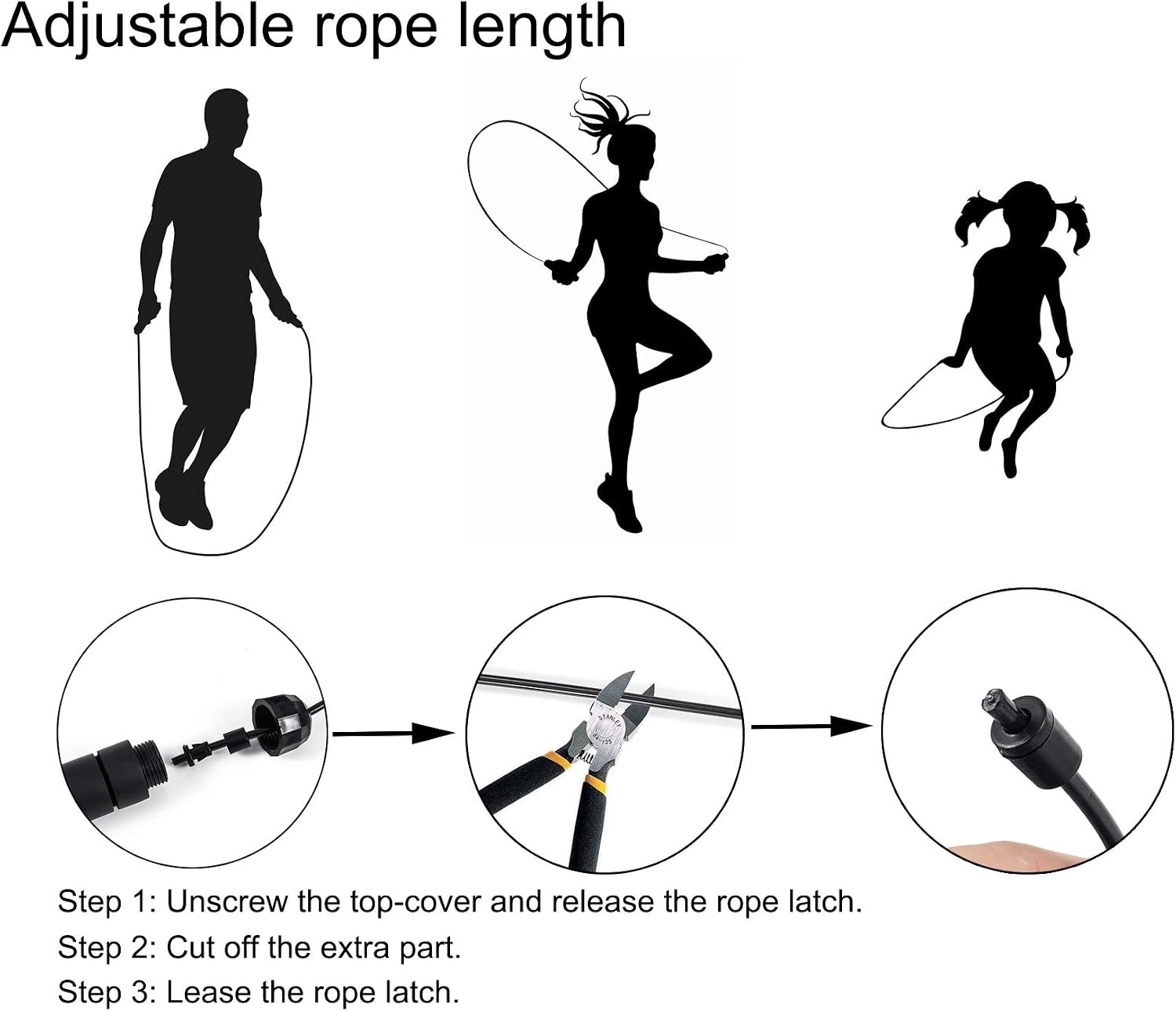 เชือกกระโดดปรับระดับได้ ทำจากล - Jump Rope Bearing บทวิจารณ์และราคา
