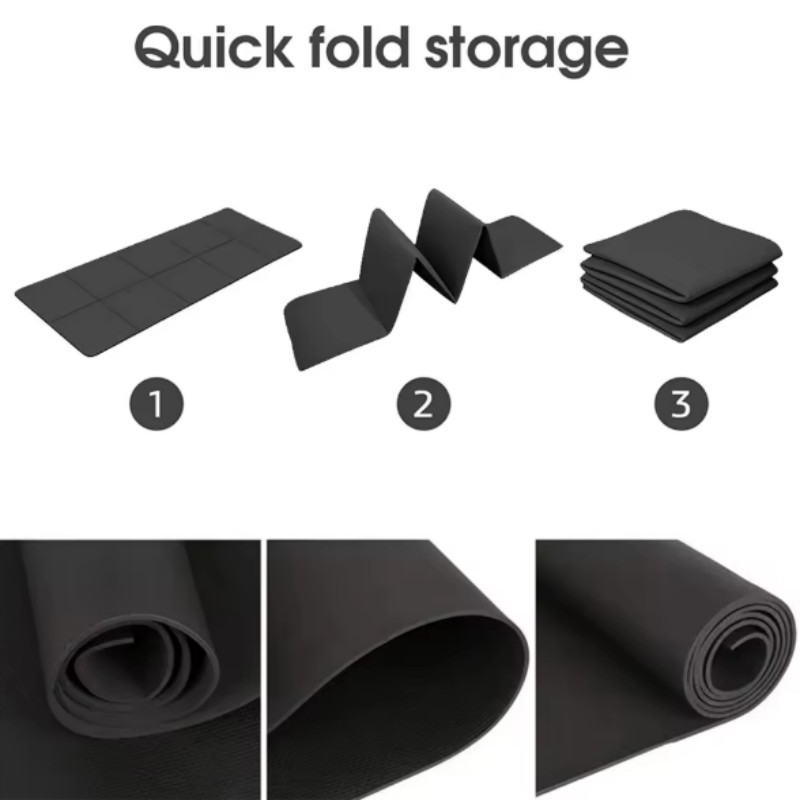 เสื่อโยคะกันลื่นสำหรับกีฬาและฟ - Gymnastics Mat Thick บทวิจารณ์และราคา
