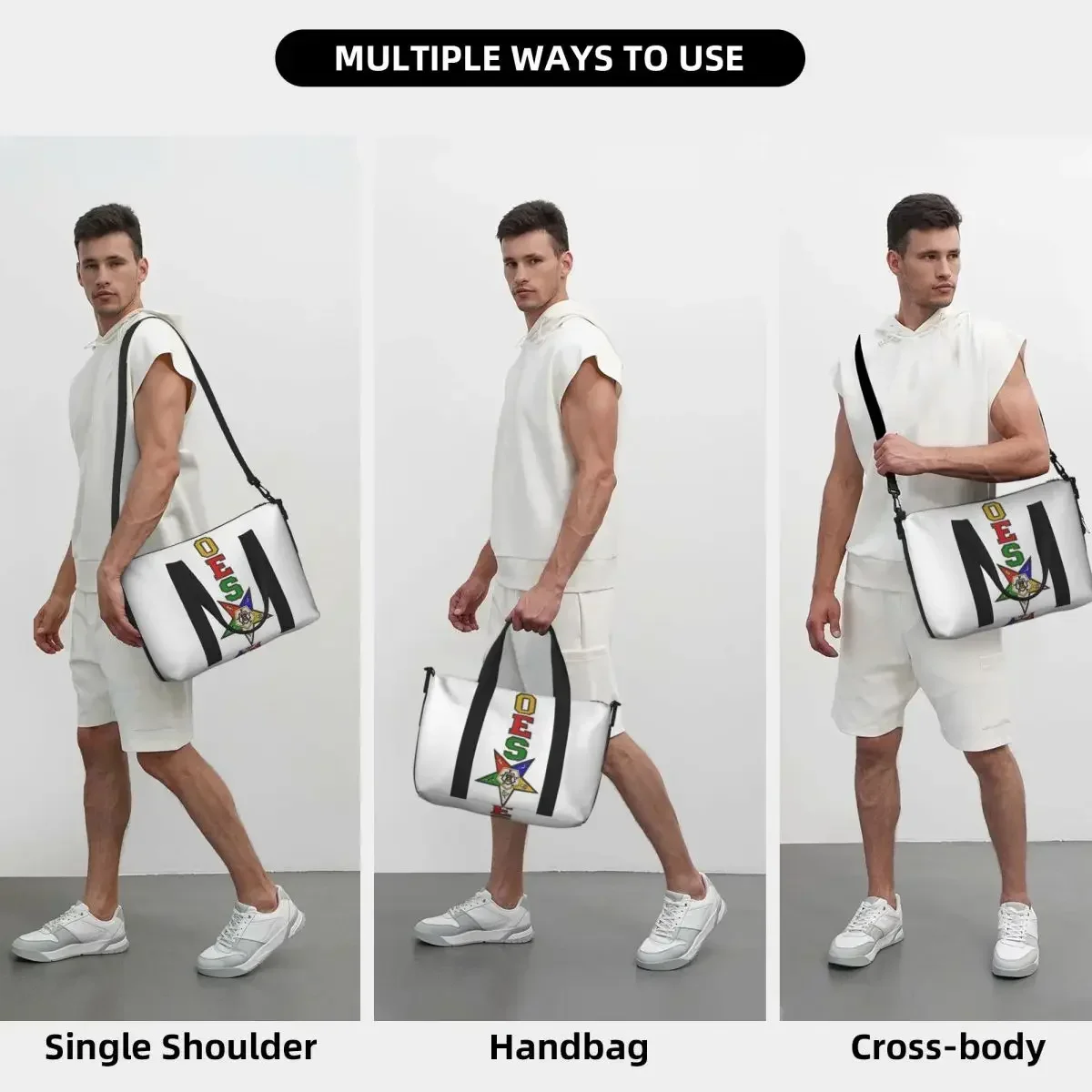 กระเป๋าเดินทางชายหาดลายโลโก้ O - Home Gym Packages บทวิจารณ์และราคา