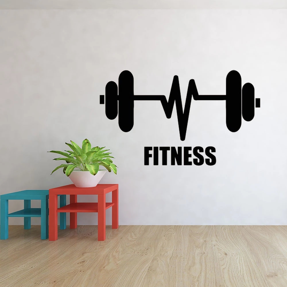 สติกเกอร์ติดผนังลายวัฒนธรรมสำห - Home Gym On Wall บทวิจารณ์และราคา