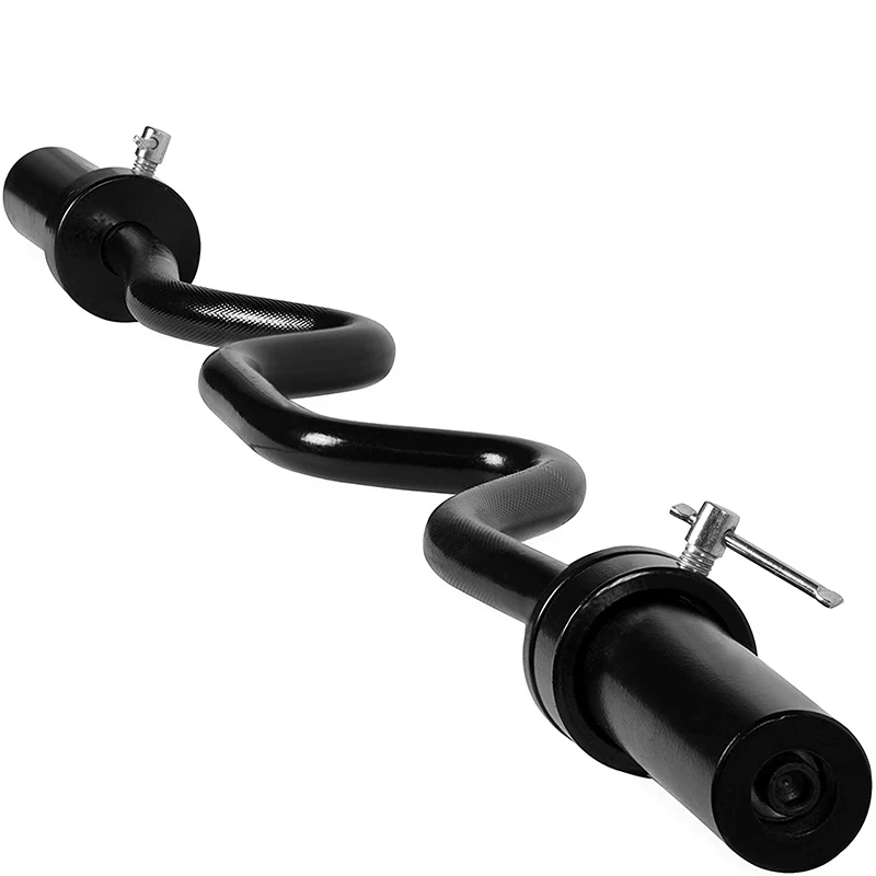 ดัมเบลเหล็กโค้งมาตรฐานรุ่นใหม่ - Barbell Curl Bar บทวิจารณ์และราคา