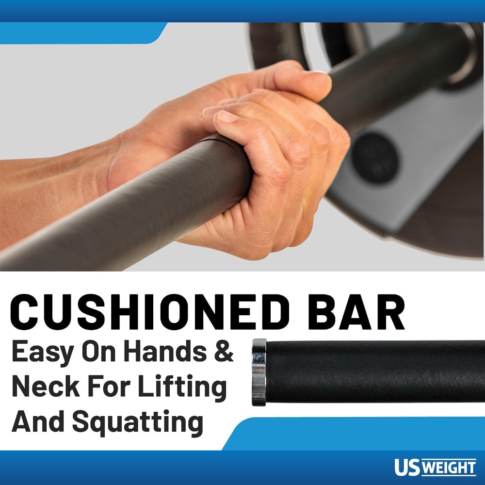 ชุดบาร์เบลน้ำหนักที่สมบูรณ์แบบ - Home Gym Set บทวิจารณ์และราคา